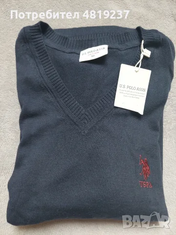 Мъжки пуловер U.S. Polo Assn. , снимка 3 - Пуловери - 56736122