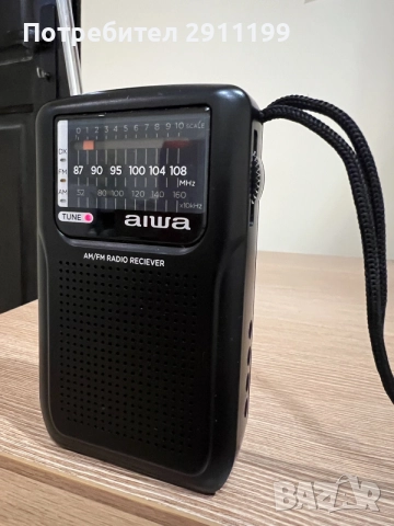 FM/AM радио Aiwa, снимка 7 - Радиокасетофони, транзистори - 56655978