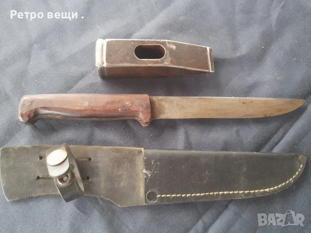 Медник,нож и чук, снимка 3 - Антикварни и старинни предмети - 56625690