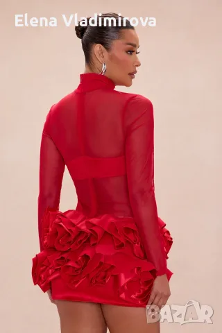 Мини рокля 3D - Бранд Fashion Nova, снимка 3 - Рокли - 56568716