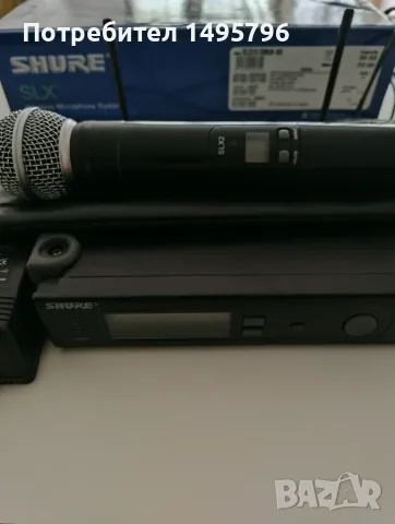 Shure SLX SM 58 Microphone, снимка 7 - Микрофони - 56741791