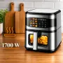 Фритюрник с горещ въздух 8L, 1700W с 12 програми, снимка 8