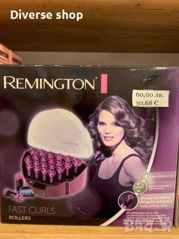 Восъчни ролки за коса Remington