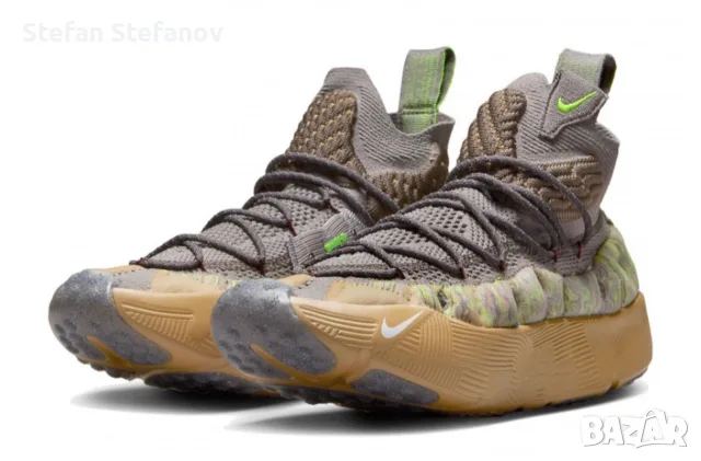Nike ISPA FLYKNIT SENSE ENIGMA STONE, снимка 3 - Маратонки - 56637925