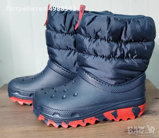 Crocs детски апрески в тъмносиньо, EU 34-