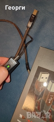 Audioquest Coffee USB A to B 0.75, снимка 2 - Аудиосистеми - 56589647