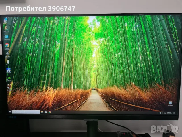 Монитор Samsung  24" QHD 1440p, снимка 4 - Монитори - 56185030