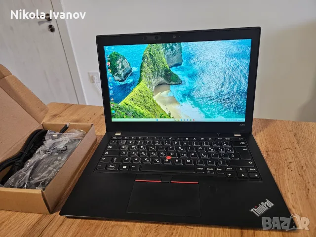 Lenovo ThinkPad X280 12.5" | intel i5-8350U 8x3.6GHz / 8GB / 256GB / FHD TOUCH / 5ч. бат / Office
