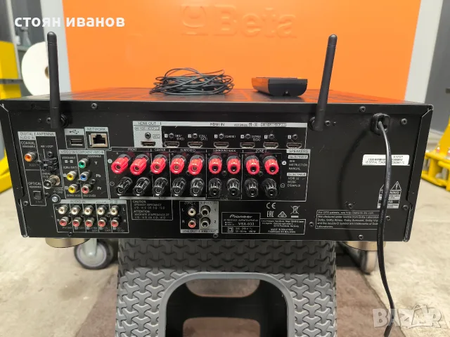 pioneer vsx 933 7.2 Dolby atmos , снимка 5 - Ресийвъри, усилватели, смесителни пултове - 56628781