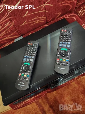 Panasonic DVD recorder , снимка 7 - Плейъри, домашно кино, прожектори - 56733983