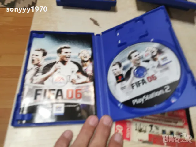 SONY PS2 FIFA 06 GAME 3110262014H2E8R, снимка 9 - Игри за PlayStation - 56750574