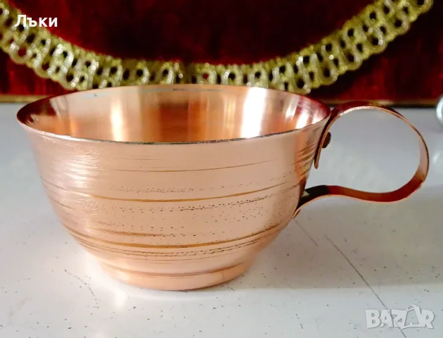 Медна чаша,чиста червена мед 100 мл.  