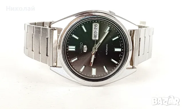 SEIKO 5 - мъжки автоматичен часовник , снимка 2 - Мъжки - 56700165