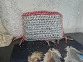 официална дамска чанта с ресни тип плик, снимка 3