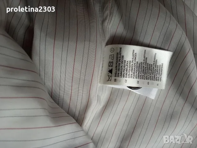 Дамско бежово сакенце, снимка 3 - Костюми - 56604010