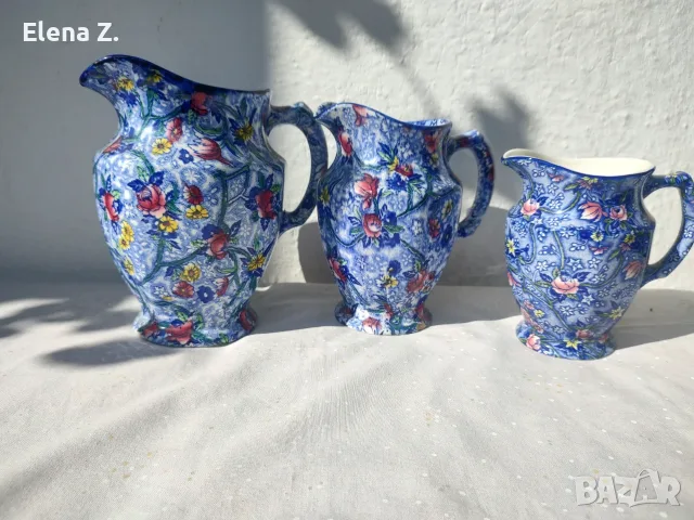 3 винтидж кани Ringtons, Maling Ware и Sadler, снимка 18 - Винтидж декорации за дома - 56746099