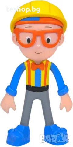 Огъваща се играчка-фигура Blippi 13 см, снимка 2 - Други - 56605101