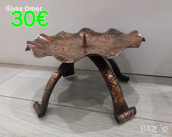 Свещници от мед и ковано желязо