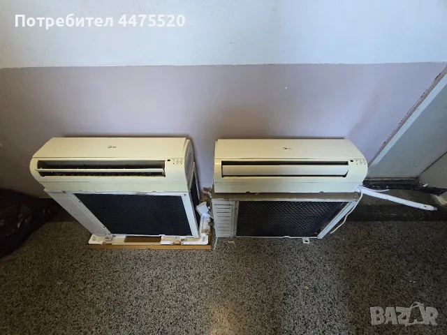 Продавам 2 броя климатици Midea – 12 000 BTU