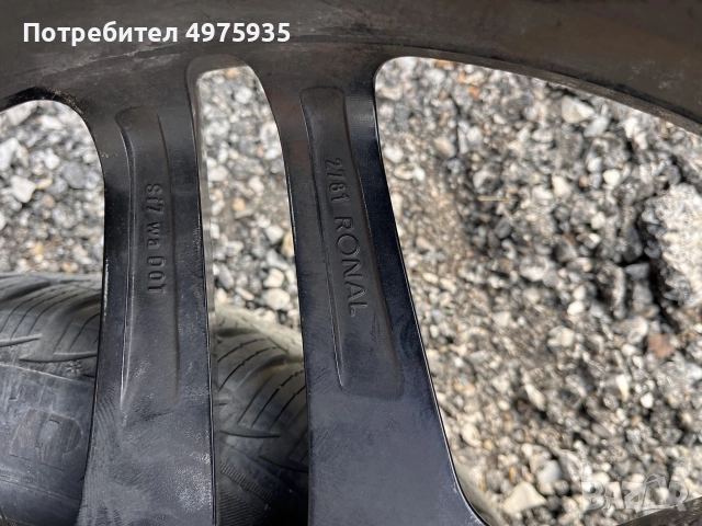 4 бр. оригинални AMG джанти , снимка 4 - Гуми и джанти - 56557520