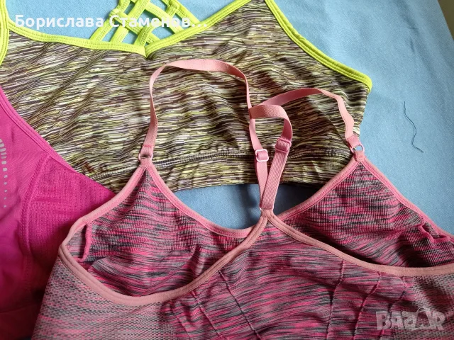 5 спортни бюстиета за 8 €, снимка 4 - Корсети, бюстиета, топове - 56581422