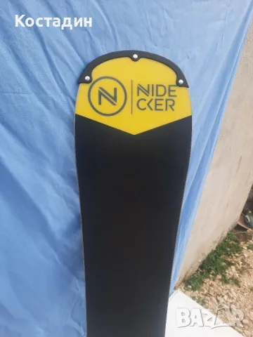 Сноуборд Nidecker Rhythm 148см. С автомати, снимка 10 - Зимни спортове - 56653657