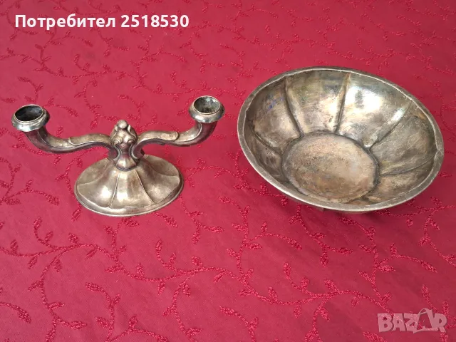 Стари посребрени предмети, снимка 8 - Антикварни и старинни предмети - 56564901