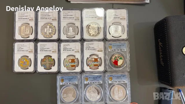 Сертифицирани монети НГС и ПСГС 