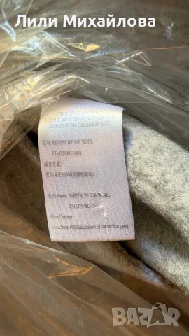 Вълнено палто 100% вълна, снимка 5 - Палта, манта - 56584717
