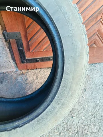 Зимни гуми 225/55 R18, снимка 8 - Гуми и джанти - 56562598