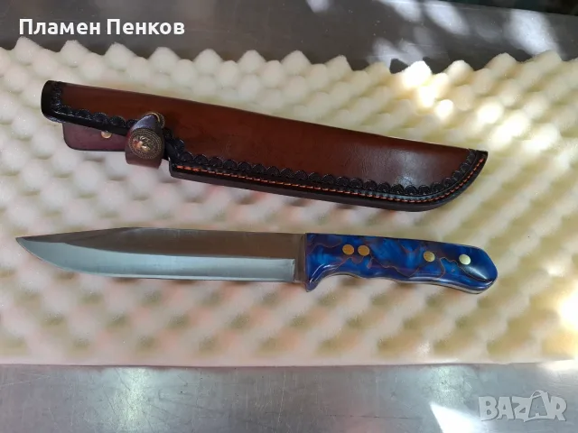 Ловен нож ръчна изработка , снимка 3 - Ножове - 54391947