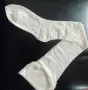 М 40 ден Бели дамски чорапи за жартиери , снимка 2