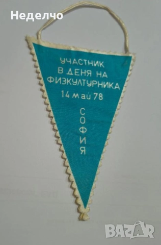 Флагче - ДФС "Левски-Спартак"-1978г., снимка 2 - Фен артикули - 56665827