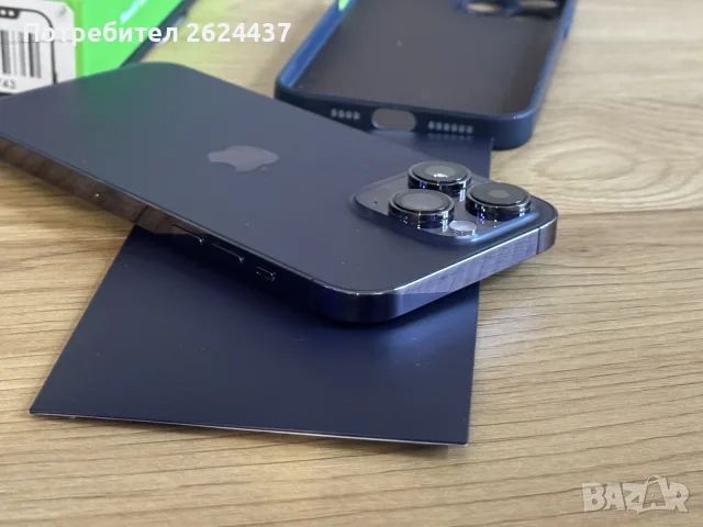 Бартер iPhone 14 Pro Max 128gb purple 100%, снимка 5 - Apple iPhone - 56576301