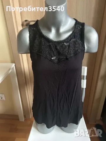 Дамски черен потник H&M