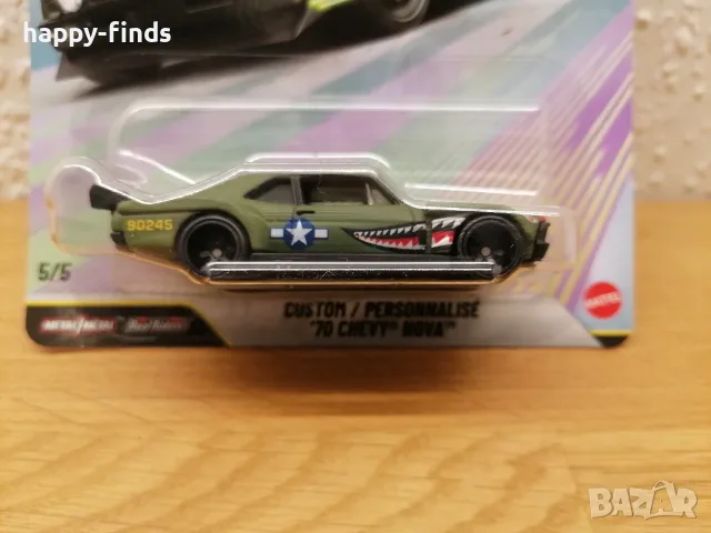 Hot Wheels Custom/Personnalise `70 Chevy Nova, снимка 2 - Колекции - 56742759