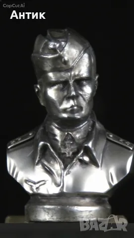 Бюст. Статуетка. Фигурка. Пилот на Луфтвафе., снимка 6 - Колекции - 56677509