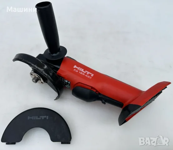 HiLTi AG 125-A22 - Безчетков акумулаторен ъглошлайф 22V перфектен!