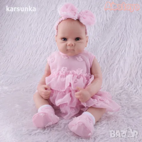 Реалистична кукла - 48 см, снимка 2 - Кукли - 56653603