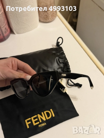 FENDI- слънчеви очила, снимка 3 - Слънчеви и диоптрични очила - 56707321