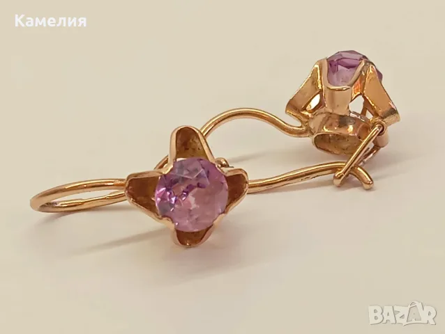 Руско злато. Обеци , снимка 5 - Обеци - 56636107