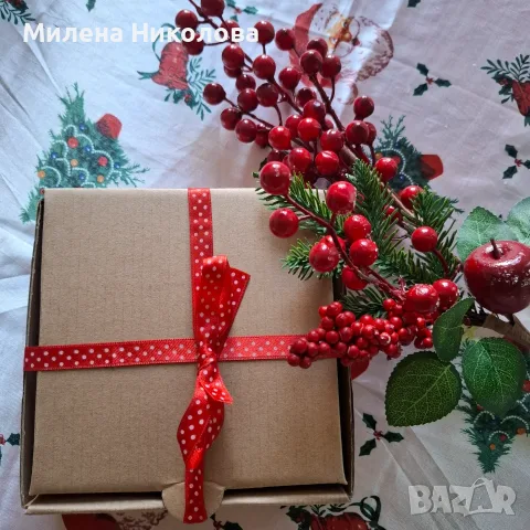 Подаръчна кутия Коледа, снимка 3 - Коледни подаръци - 56717626