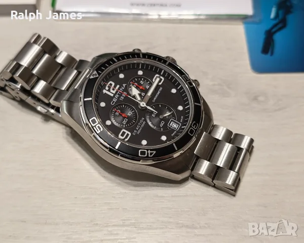Certina DS Action Chronograph Гаранция, снимка 4 - Мъжки - 56584159