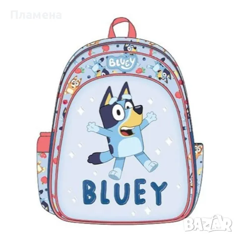 Раница за детска градина Bluey Blue