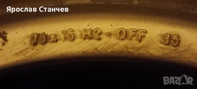 Джанти 15 цола, 4х108, снимка 5 - Гуми и джанти - 56683766