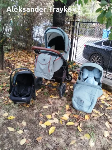 Бебешка количка Чиполино , снимка 8 - Детски колички - 56677170