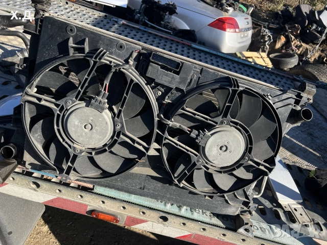охладителни перки с радиатори опел вектра Ц 2.2 16v 147кс 