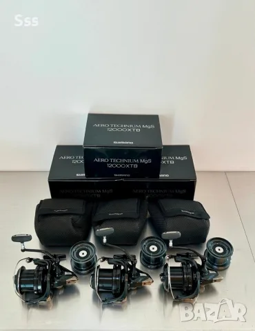 3X Shimano aero technium  mgs 12000 XTB 
