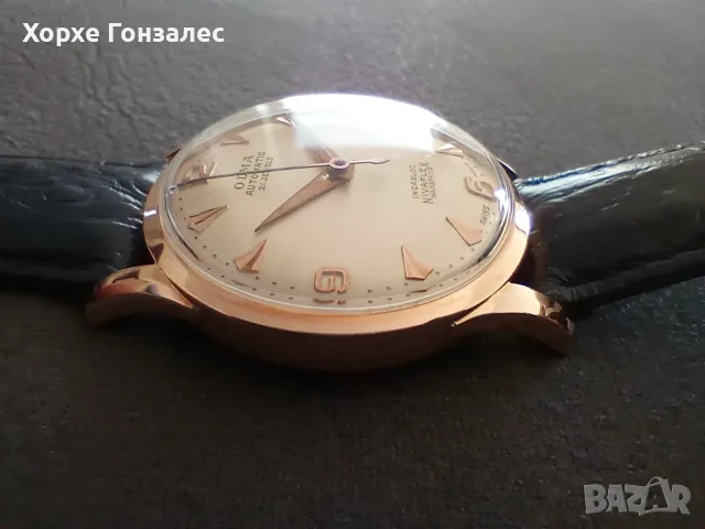 Olma automatic 18k, 33mm, снимка 5 - Мъжки - 56727783