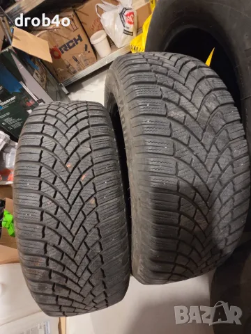 Продавам 2 бр зимни гуми Bridgestone Blizzak LM005 205/55 R16 91T DOT3621 + подарявам 2бр. същите